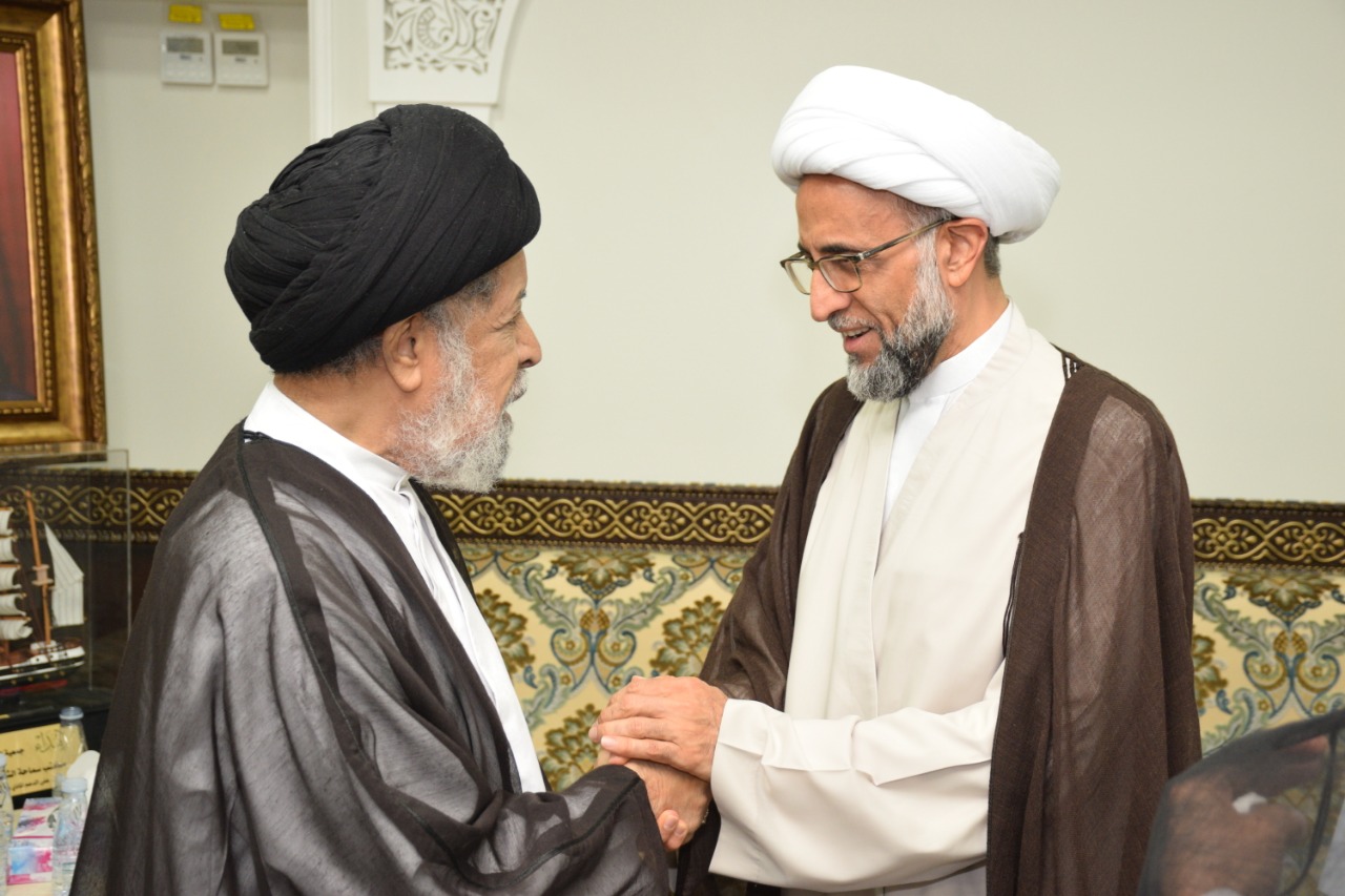 الشيخ مع السيد السلمان